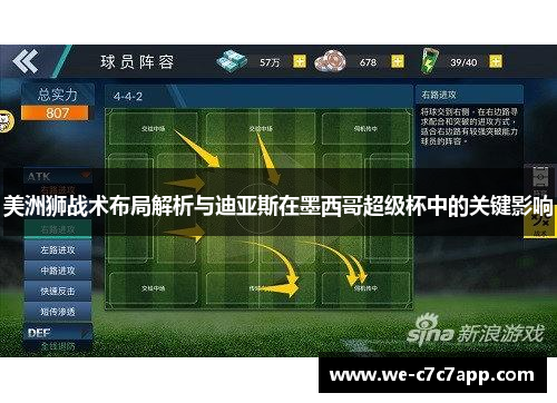 美洲狮战术布局解析与迪亚斯在墨西哥超级杯中的关键影响